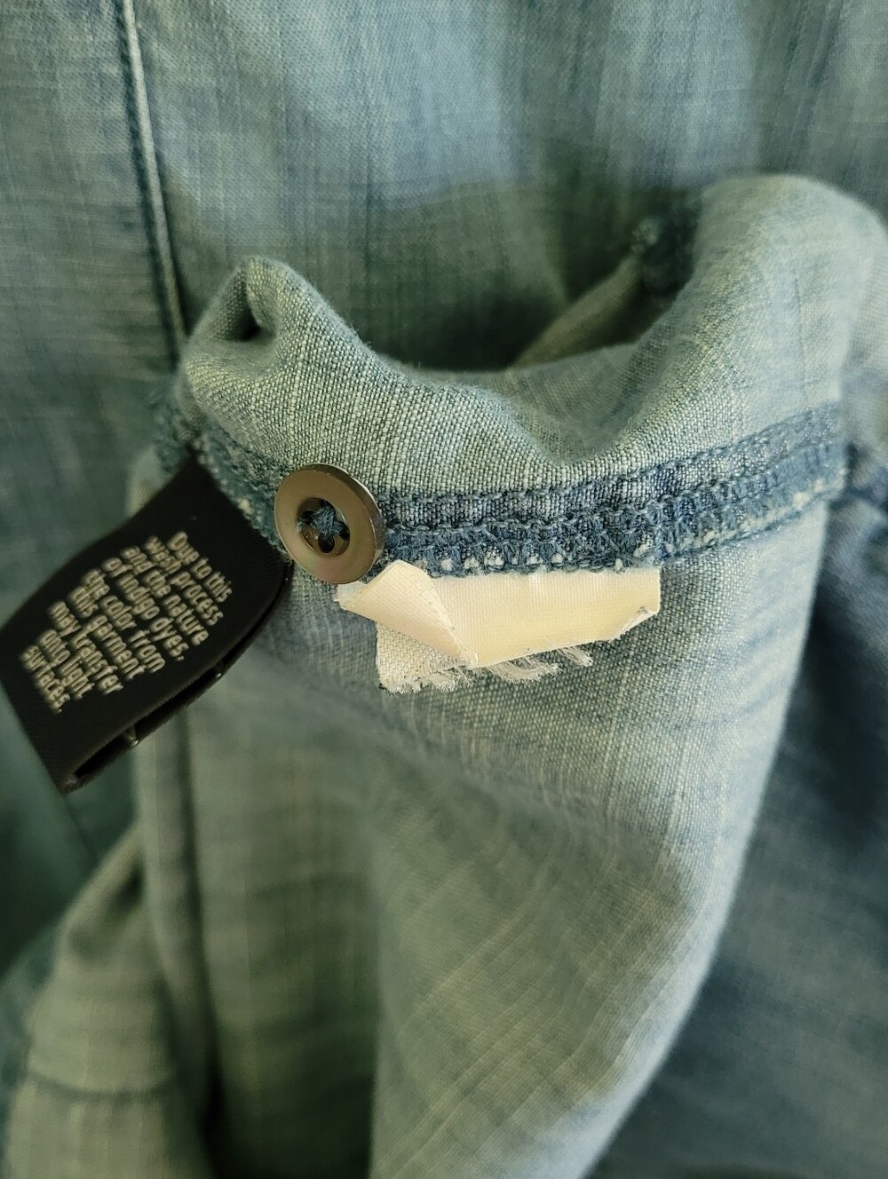 J.Crew Chambray Cuffed Sleeve Shirt Dress Size XXS - Picture 4 of 5